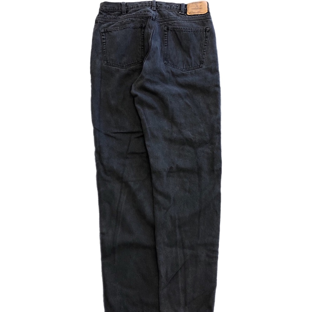 Vtg Eddie Bauer Flannel Lined Jeans